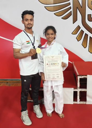 Congratulations to Sridhana of Grade 6 for winning the Gold Medal